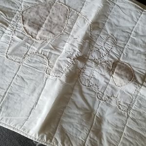 Living Textiles Organic Cotton Elephant Coverlet